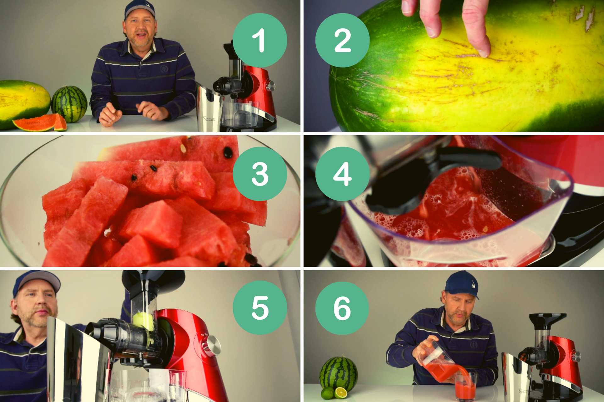 Jak vybrat nejsladší meloun pro odšťavňování